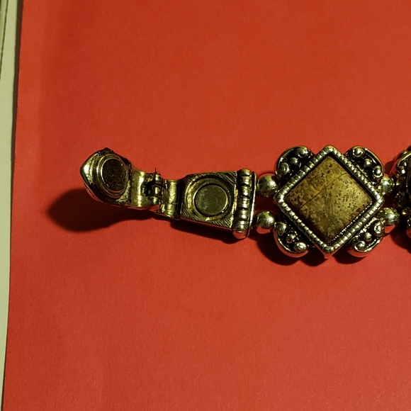 Vintage 925 Sterling Silver Bracelet - Picture 6 of 7